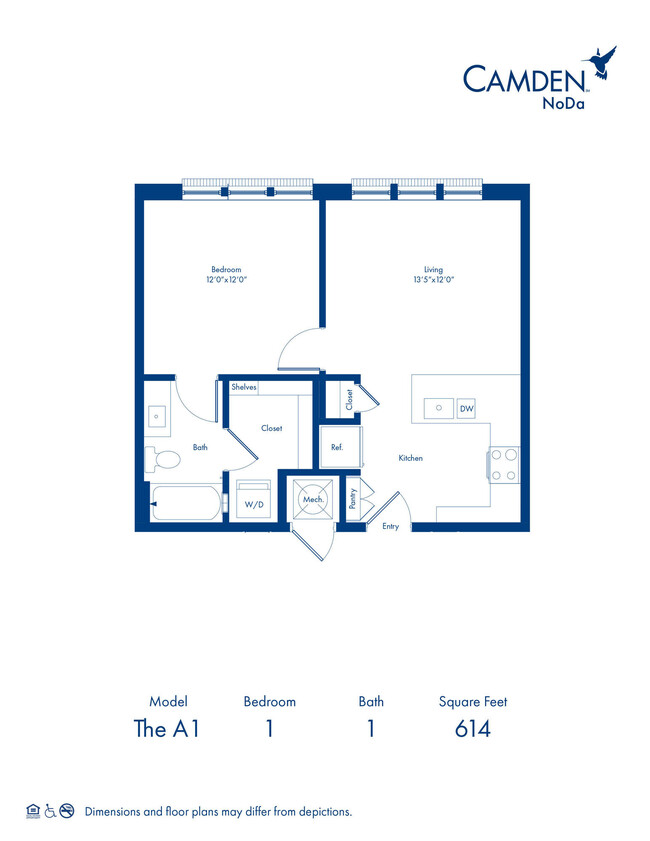 Floorplan - Camden NoDa