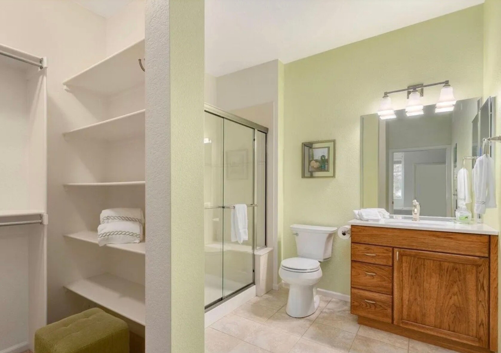 Master en-suite bath with adjacent walk in closet - 2035 Grays Peak Dr