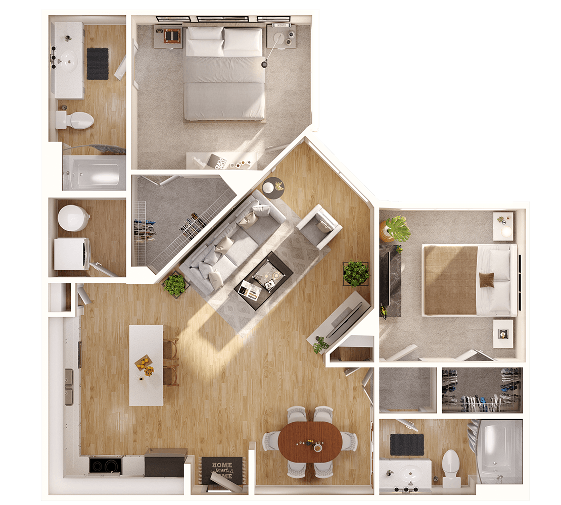 Crest at Park Central 7929 Churchill Way Dallas TX 75251 Apartment