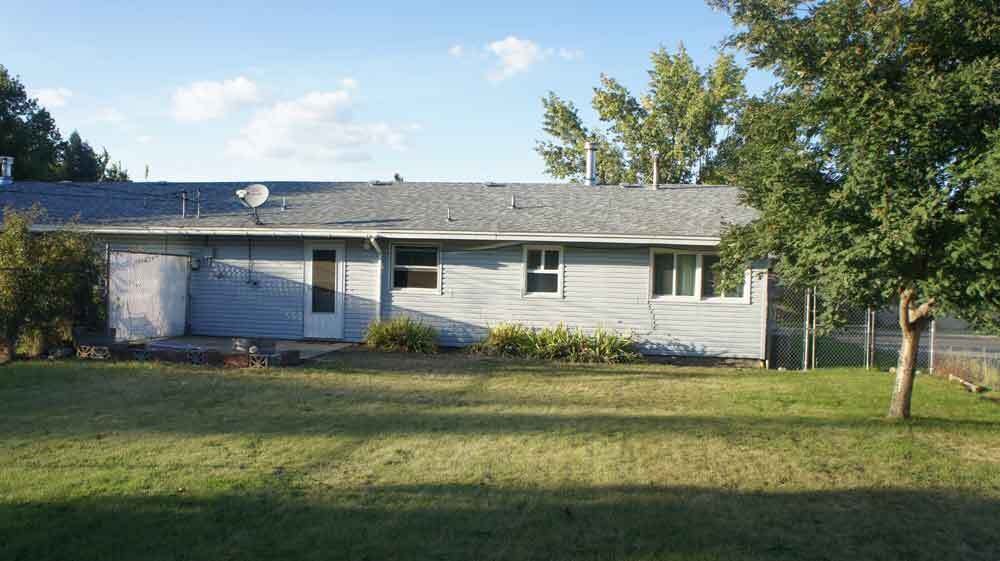 Back yard - 12202 E 10th Ave