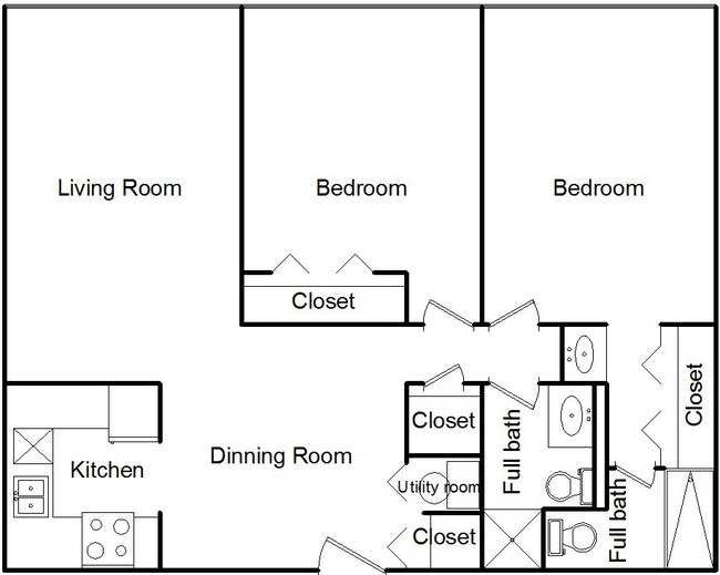 Floorplan - Monroe Gardens