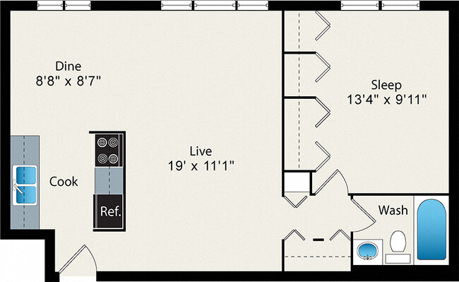 Floorplan - Reside on Stratford