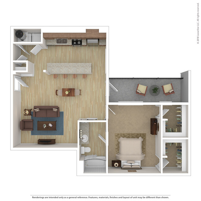 Floorplan - The Gentry on M Streets