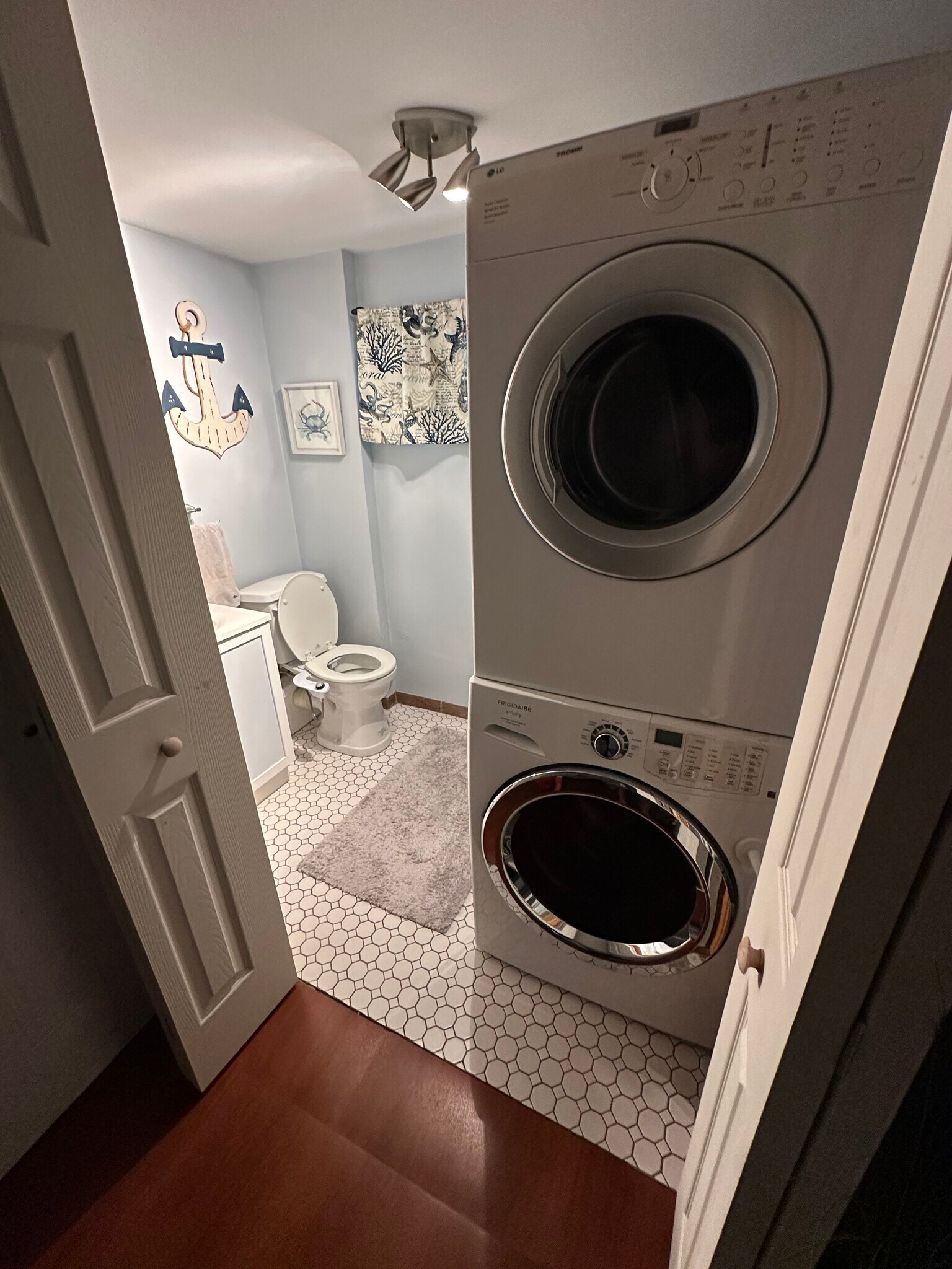 Downstairs / Bedroom half bath with Laundry - 56 Winthrop Shore Dr