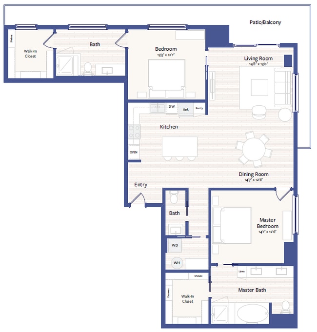 Floorplan - Luminary Residences