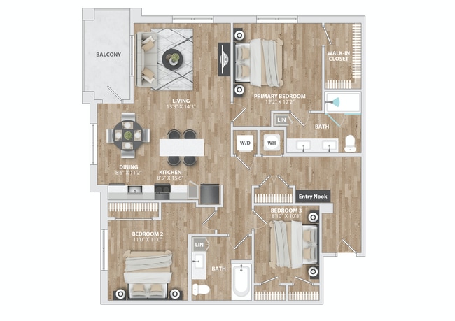 Floorplan - South and Hollis