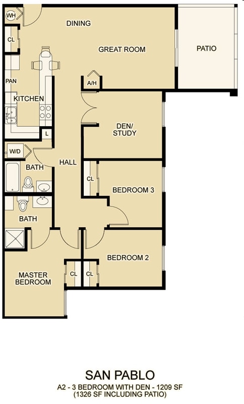 3BR - El Adobe Condominiums