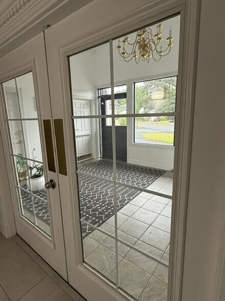 private hall to foyer - 231 Lake Ave