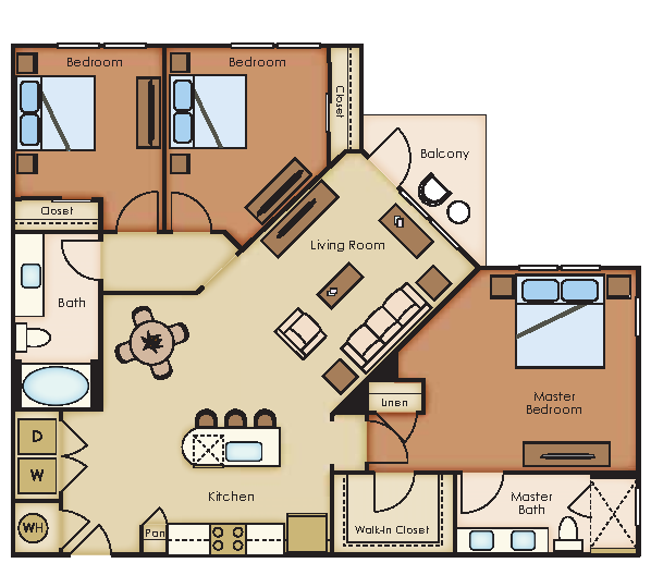 Floorplan - The Loree