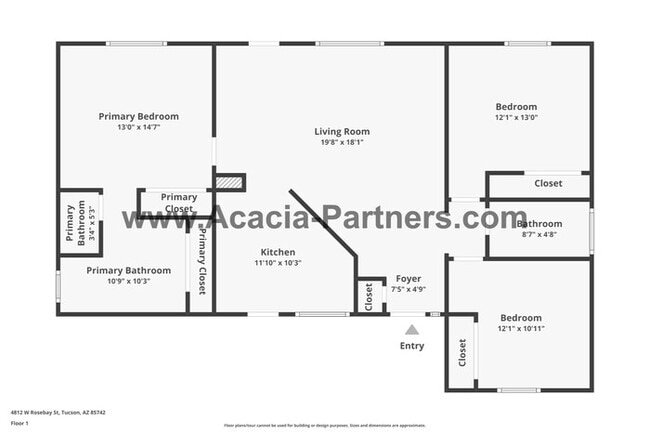 Building Photo - Three Bedroom/Two Bath Home