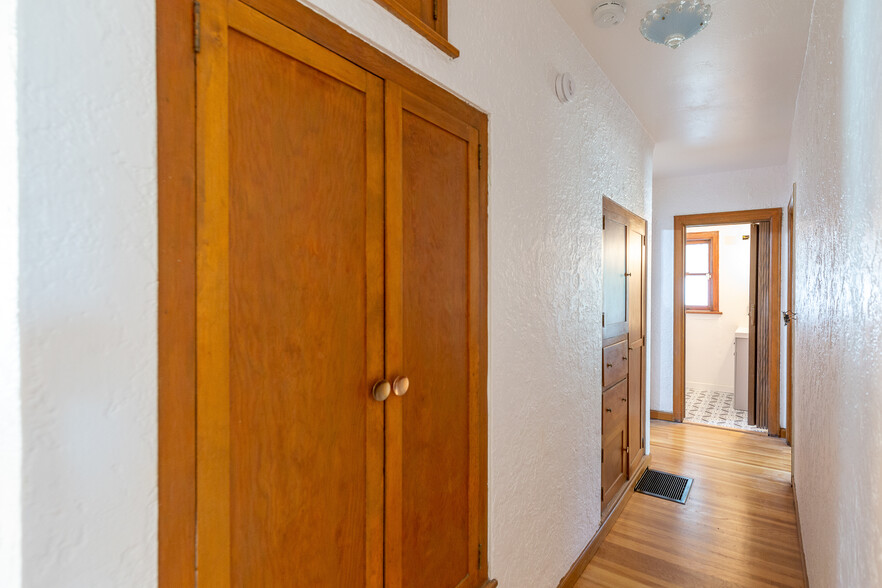 Hallway to Bathroom - 729 E Indiana Ave