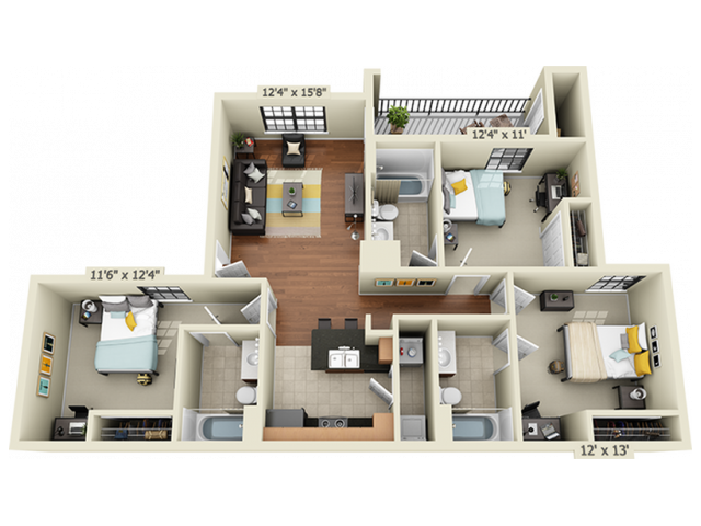 Floorplan - The Oasis