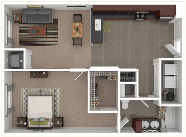 Floorplan - Woodland Hills Apartments