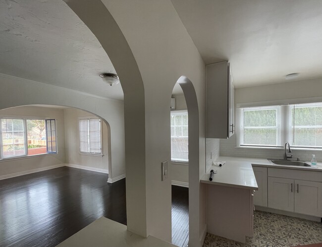 Look from kitchen to living - 5736 Burchard Ave