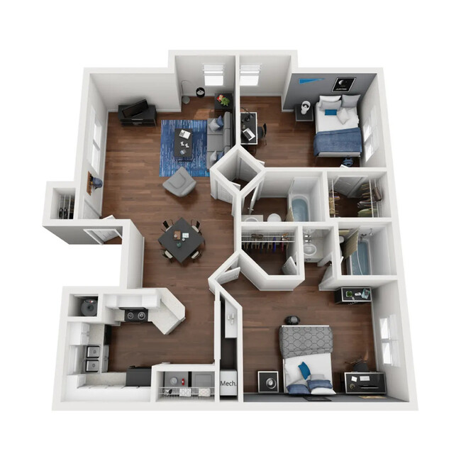 Floorplan - The Riley