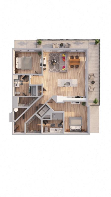 Floorplan - Emerson at Montford Park