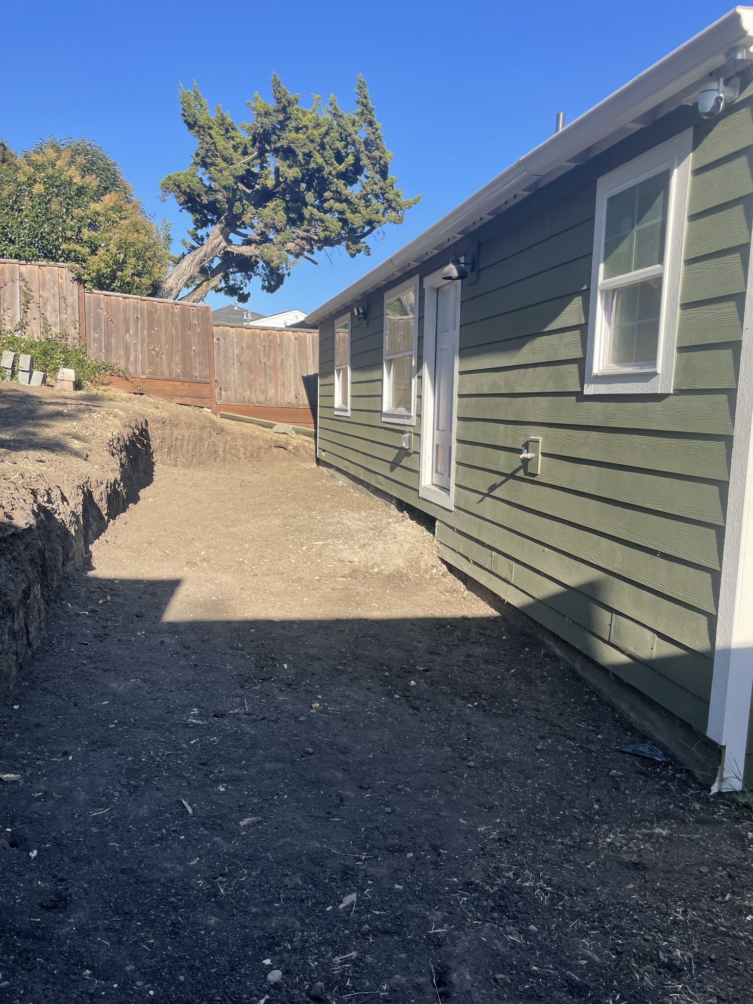 Back of house - new deck not shown - 3427 Margarita Ave
