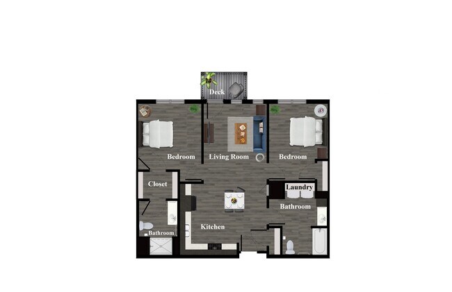 Floorplan - Vue Pointe Apartments