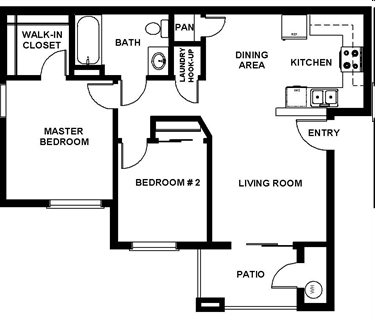 2BR/1BA - Sierra Vista