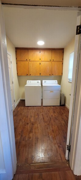 Washer and Dryer are provided off the kitchen - 1106 Highside St