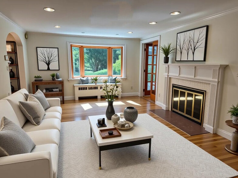 Virtually staged - 306 Merriam St