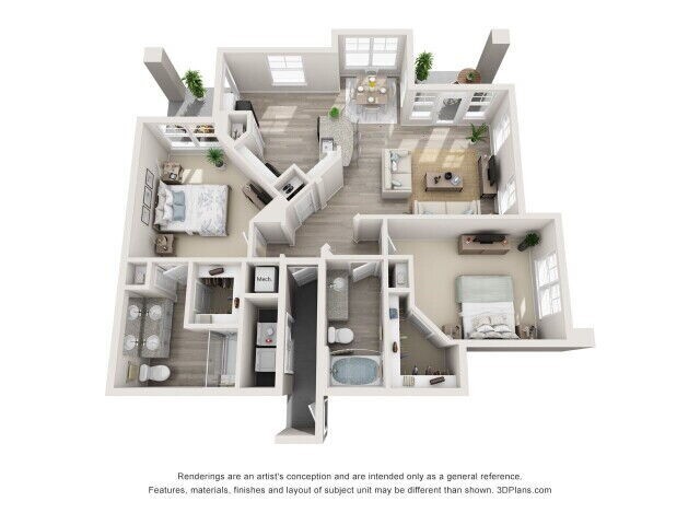 Floorplan - Leland Station