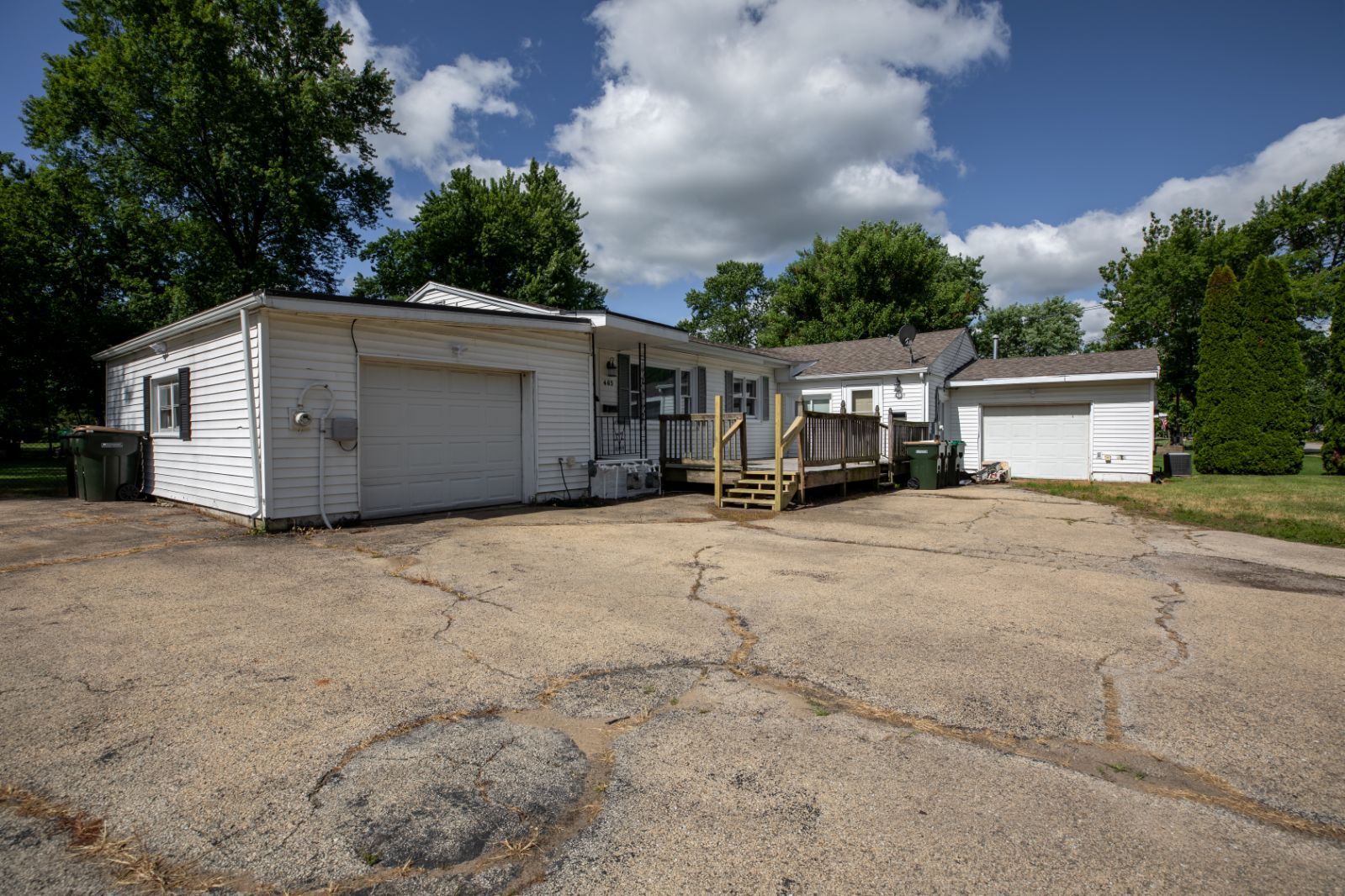Unit for rent is on the left - 465 W Main St