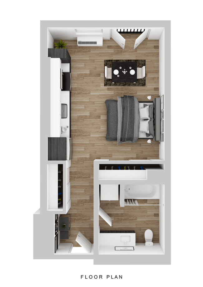 Floorplan - Hyas Point Apartments