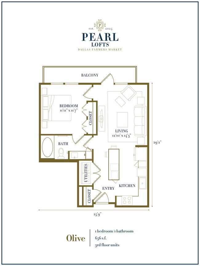 Floorplan - Pearl Lofts
