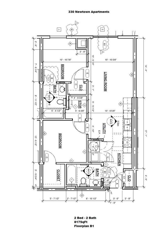 B1 - 330 Newtown Apartments