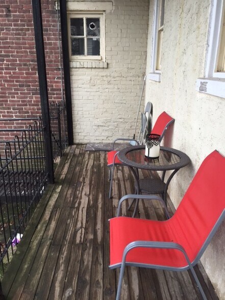 Back Deck - 810 North Harrison Street