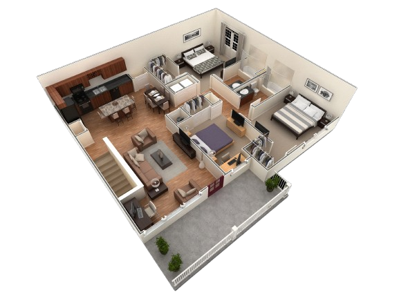 Floorplan - Springs at Egan Drive