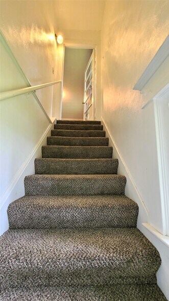 Stairway to upstairs unit - 602 NW 9th St