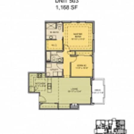 2BR/2BA - 1284 Downing
