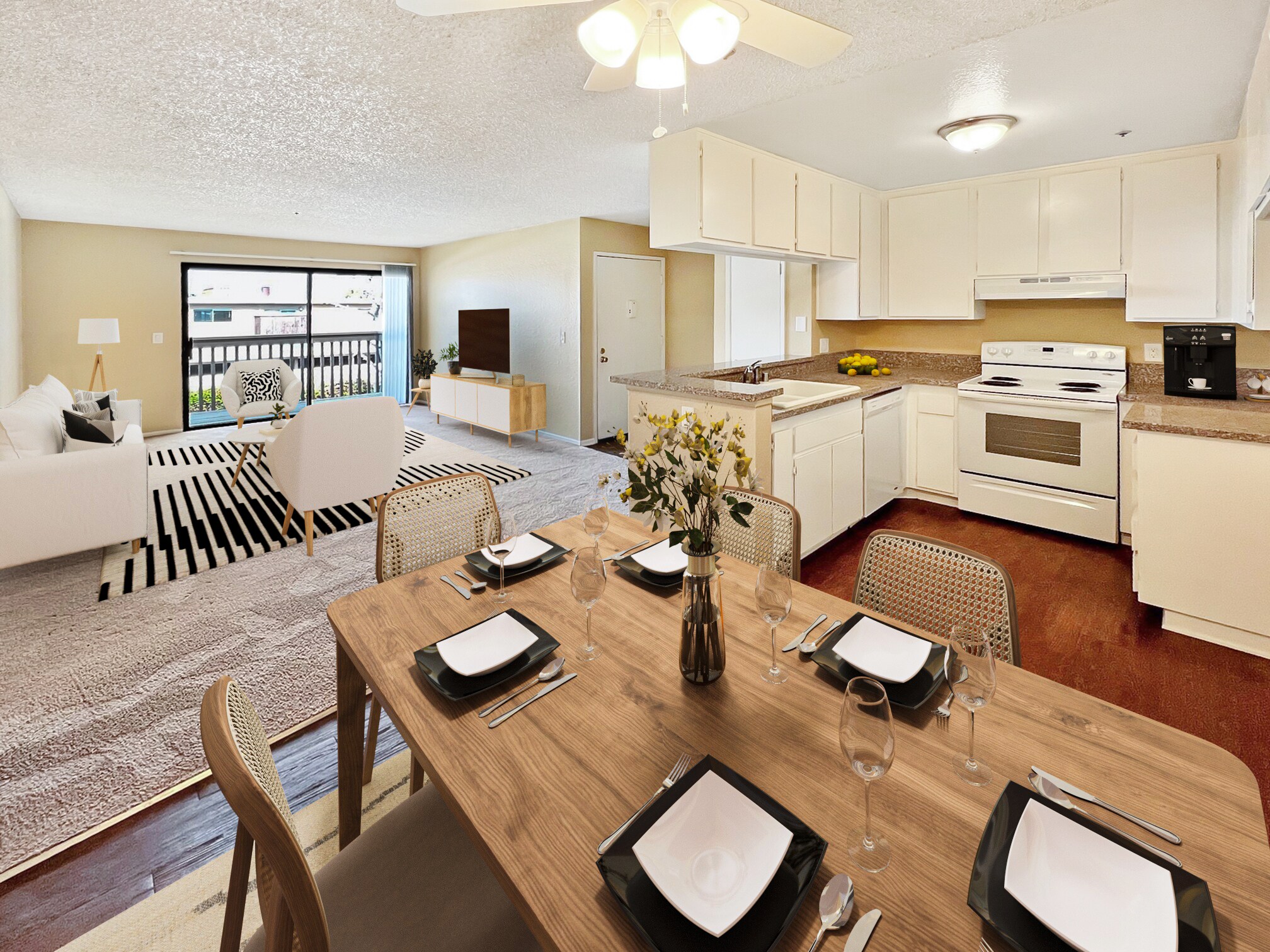 Open Living Area - 9450 Holder St