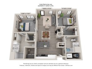 Building Photo - Unit I- Luxury 2 Bedroom 2 Bathroom with J...