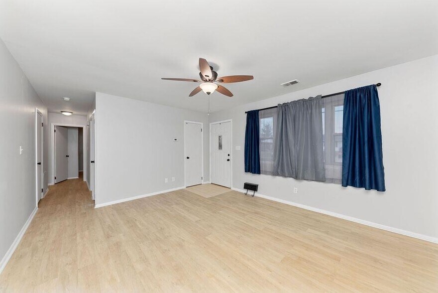 Living room with solid surface flooring - 11 Lawndale Ave