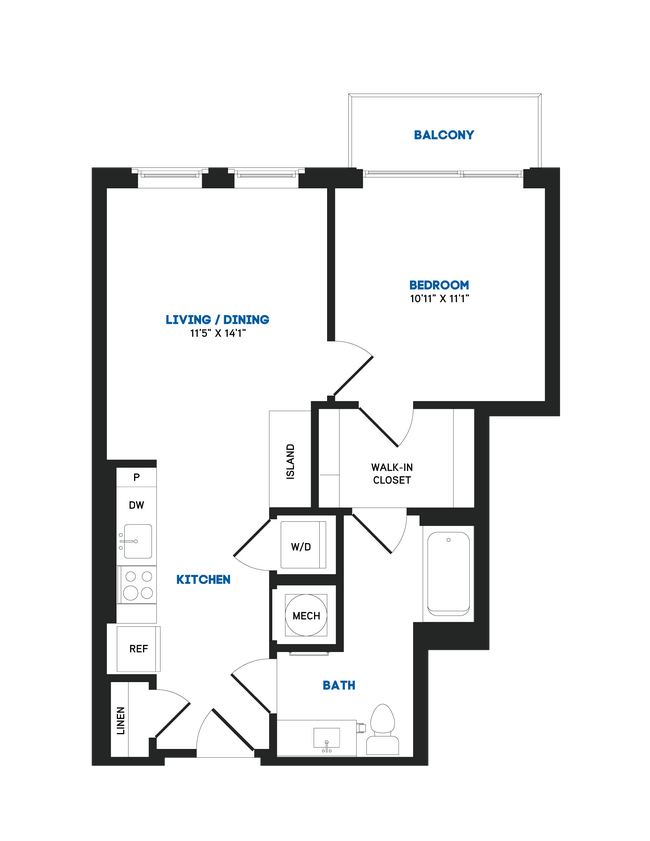 Floorplan - The Chase at Bryant Street