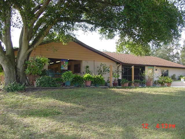 Front view of Barn and House - 5212 Bertsville Rd