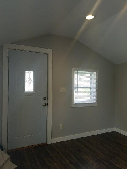 Front door, living room - 103 12th W St