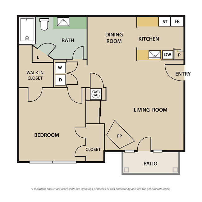 Floorplan - The Trails at Dominion Park