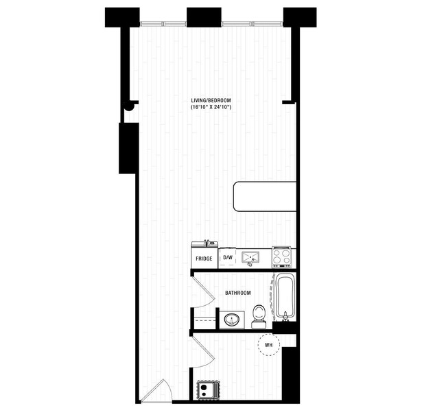 Floorplan - Fulton Cotton Mill Lofts