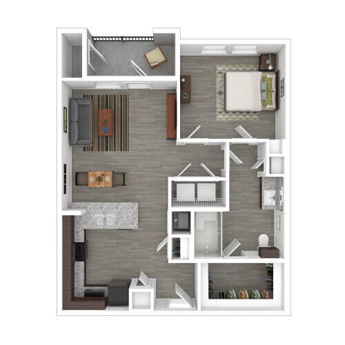Floorplan - Palladium East Berry Street