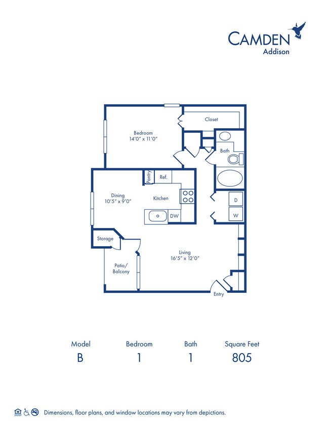 Floorplan - Camden Addison