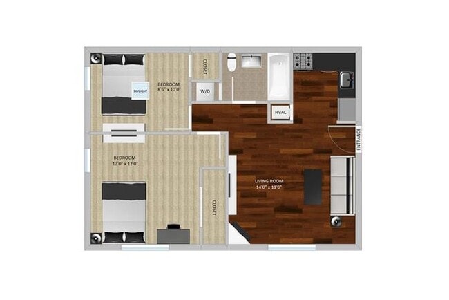 Floorplan - Heritage Apartments
