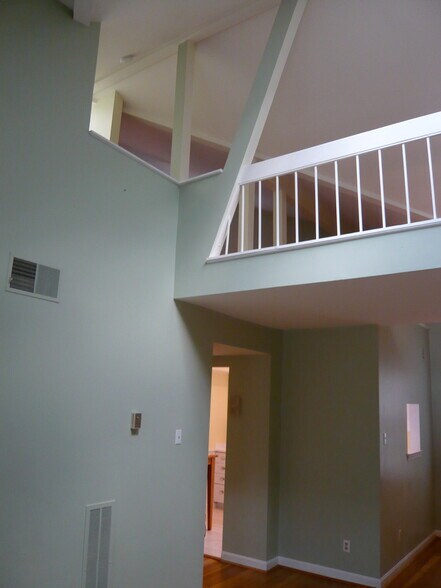 Living Room with Loft above - 3750 39th St NW
