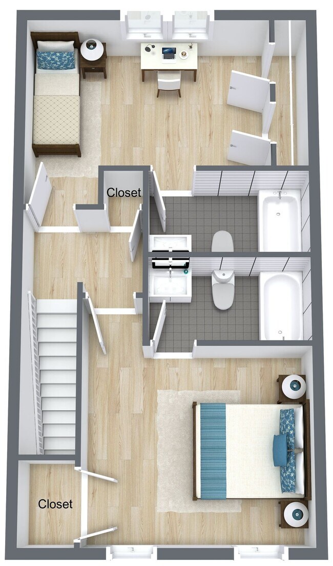 Floorplan - Villas on 55