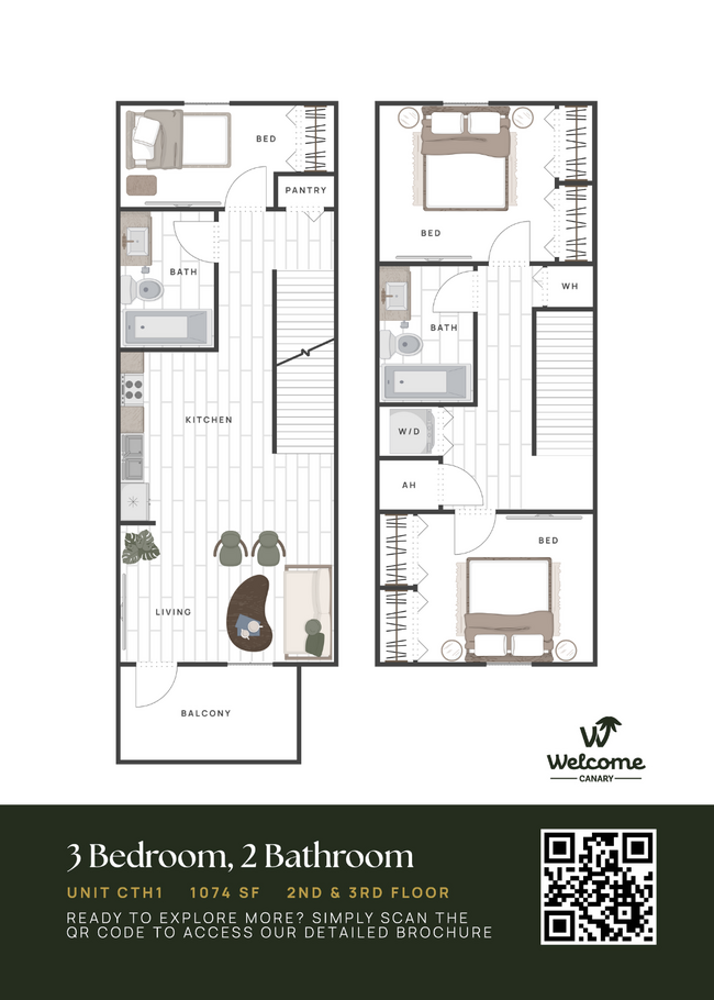 Floorplan - Welcome Canary