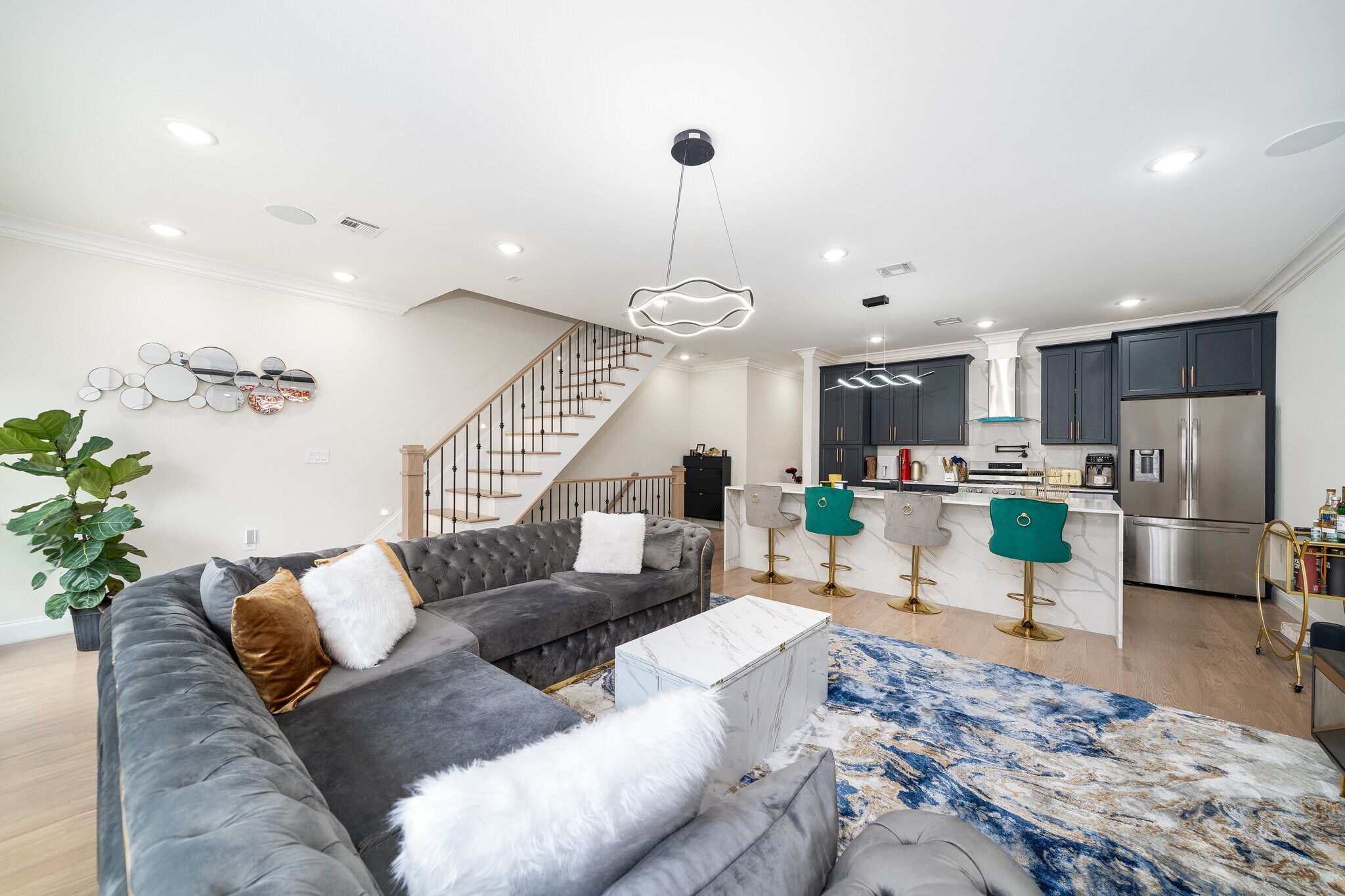 Living / Dining - 3436 John F Kennedy Blvd