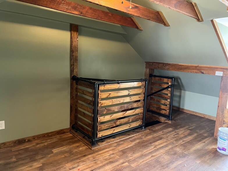 attic railing - 638 4th St